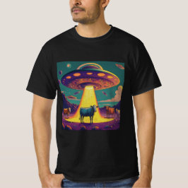 Camiseta Rapto de Vaca no Dia de Rapto Extraterrestre