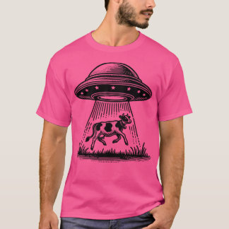 Camiseta Rapto De Vacas De Alienígena Ufo