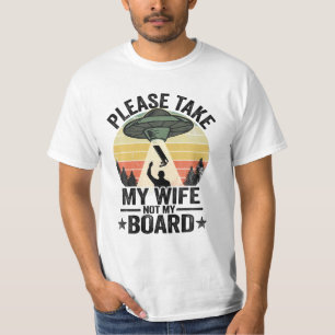 Camiseta Rapto Por Favor, Leve Minha Esposa