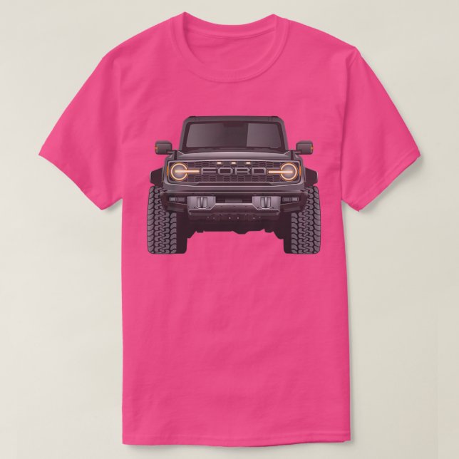 CAMISETA RAPTOR BLACK 2022 BRONCO (Frente do Design)