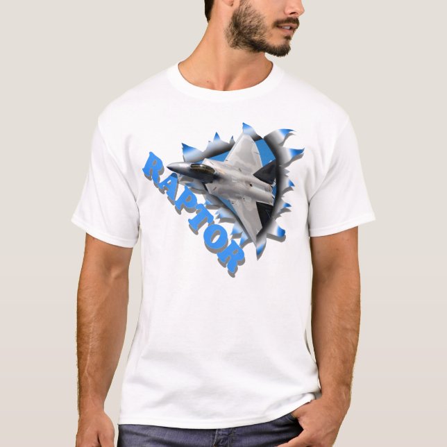 Camiseta Raptor de F 22 (Frente)