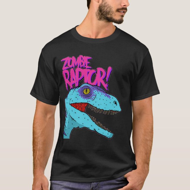 Camiseta Raptor do zombi (Frente)
