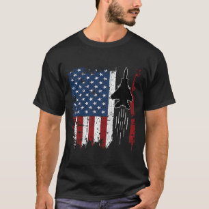 Camiseta Raptor F1 F22, Fighter Fighter, Bandeira Americana