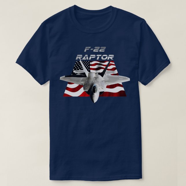 Camiseta Raptor F22 (Frente do Design)