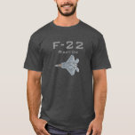 Camiseta Raptor F-22<br><div class="desc">T-shirt do raptor F-22</div>