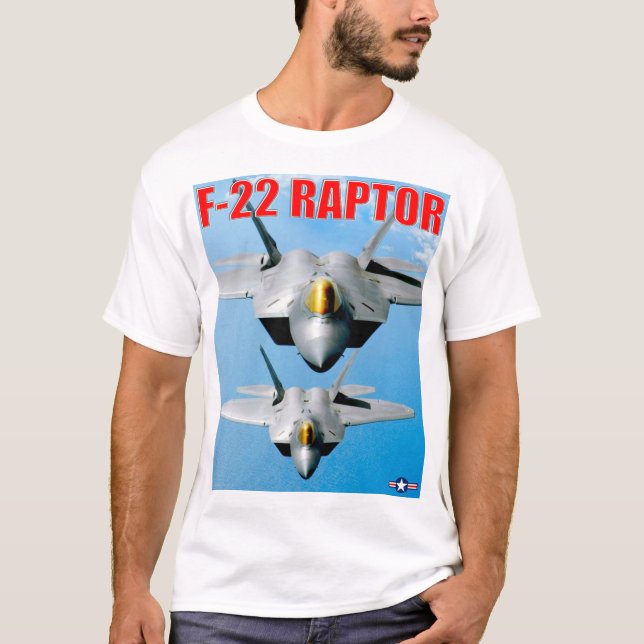Camiseta Raptor F-22A (Frente)
