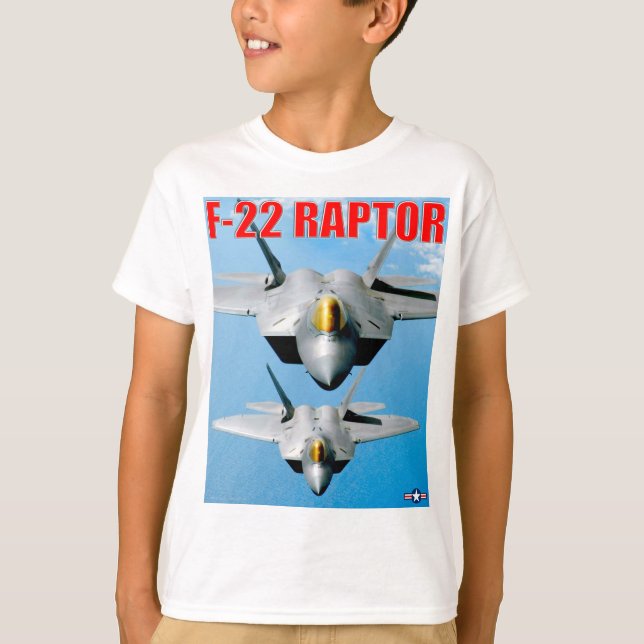 Camiseta Raptor F-22A (Frente)