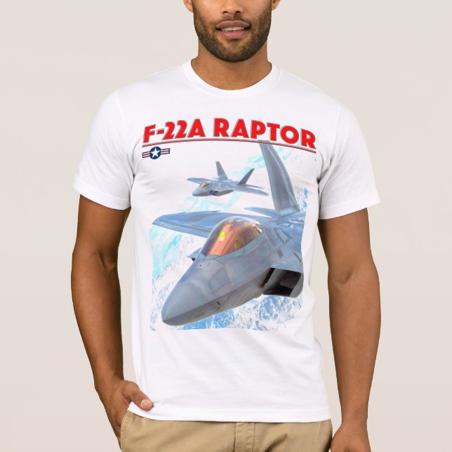 Camiseta Raptor F-22A (Frente)