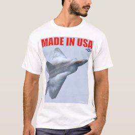 Camiseta Raptor F-22A - FEITO NOS EUA
