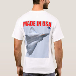 Camiseta Raptor F-22A - FEITO NOS EUA