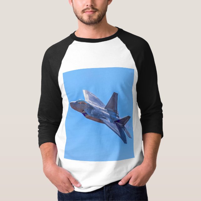 Camiseta Raptor Martin F-22A Lockheed (Frente)