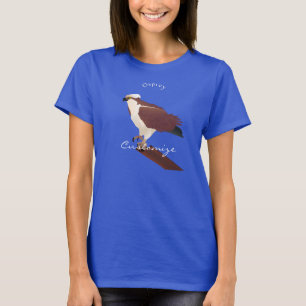 Camiseta Raptor Osprey Hawk Thunder_Cove
