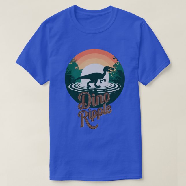 Camiseta Raptor Ripple (Frente do Design)