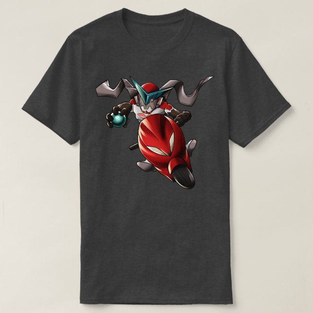 Camiseta Raptor Vermelho Brawlhalla TSirt (Frente do Design)
