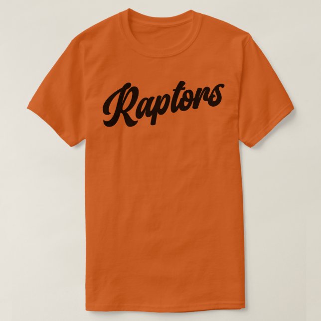 Camiseta Raptores Raptores do Toronto Retroativo (Frente do Design)