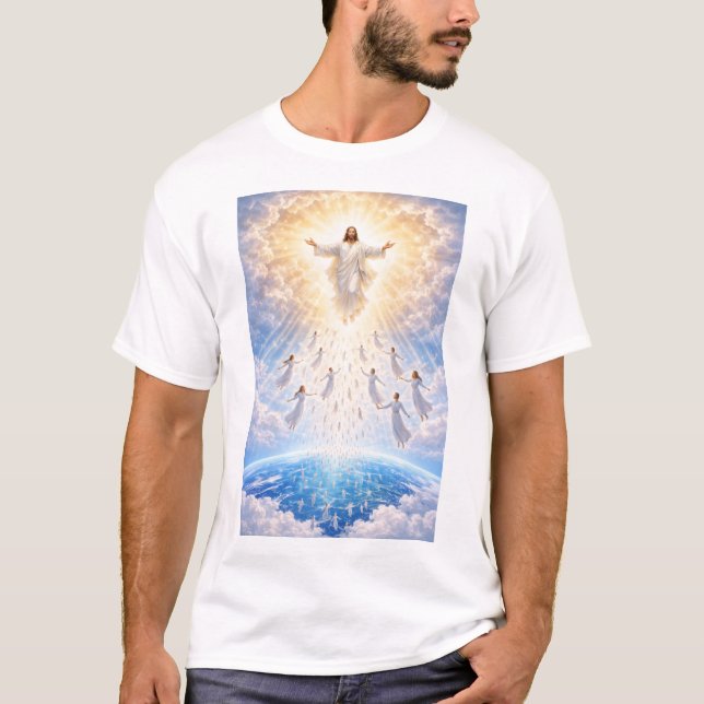 Camiseta RAPTURE Scene on front READY OR NOT on the back (Frente)