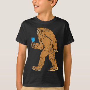 Camiseta Raque de pickleball pé grande sasquatch pickle bal