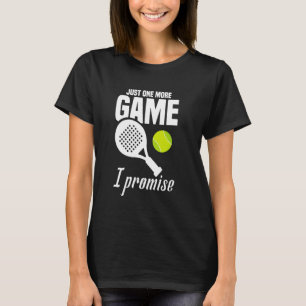 Camiseta Raquet Ball Lover Um Jogador de Torneio Padel