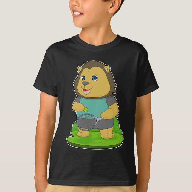 Camiseta Raquete de tênis Lion (Frente)