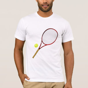 Camiseta Raquete e bola de tênis