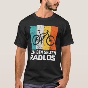 Camiseta Raramente sou uma bicicleta engraçada e sem bicicl