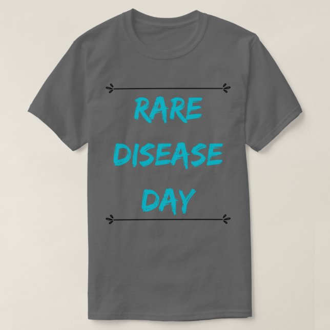 Camiseta Rare Disease Awareness (Frente do Design)