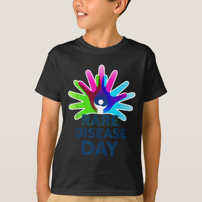Camiseta Rare Disease Awareness Shirt - Rare Disease Day 20 (Frente)