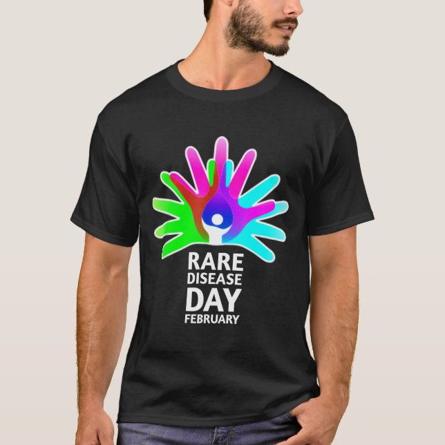 Camiseta Rare Disease Awareness Shirt - Rare Diseases Day 2 (Frente)