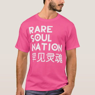 Camiseta Rare Soul Nation Music Lovers DJ Retro Graphic
