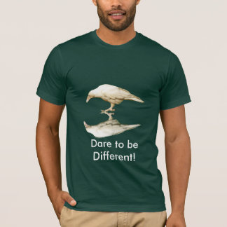 Camiseta Raros - Brancos (leucísticos) Raven para amantes d