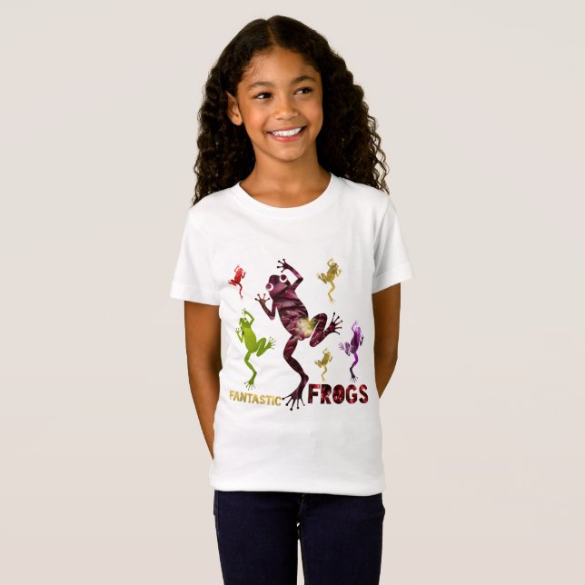 Camiseta Rãs Fantásticas (Frente Completa)