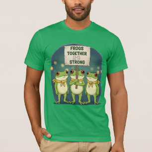Camiseta Rãs Juntas Fortes – Unidade de Portland