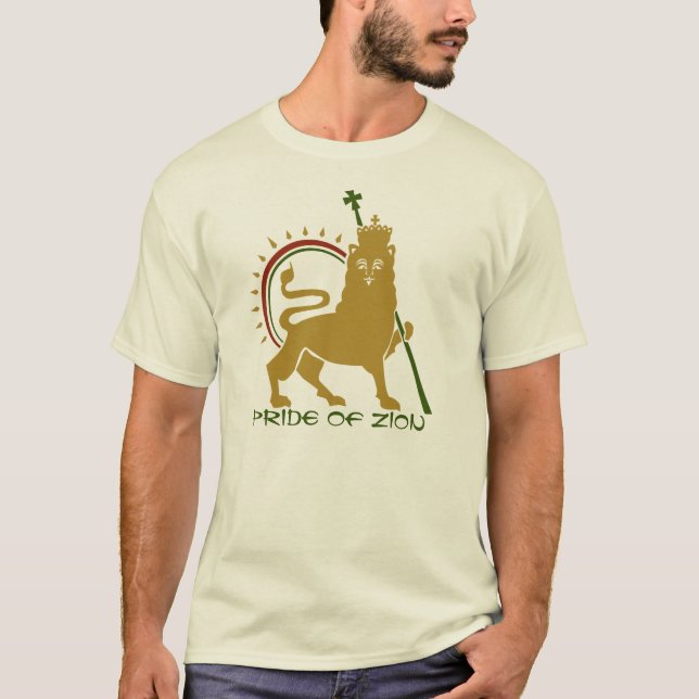 Camiseta Ras - orgulho de Zion (Frente)