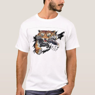 Camiseta rasgo do tigre