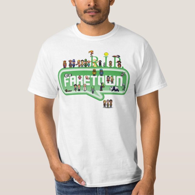 Camiseta RASGO Faketown (Frente)