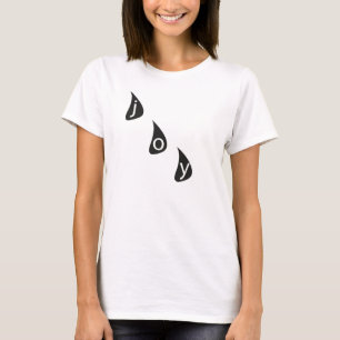 Camiseta Rasgos do t-shirt das mulheres do design gráfico