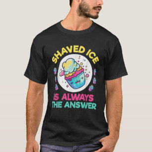 Camiseta Raspadinha de gelo Funny Hawaiian Shave Sorvete d