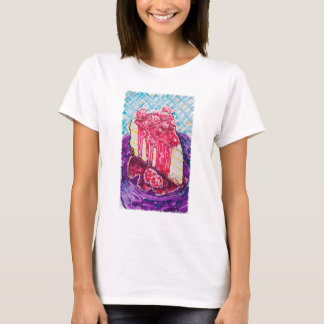 Camiseta Raspberry Cake