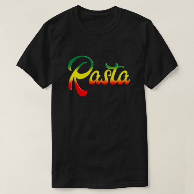 Camiseta rasta (Frente do Design)