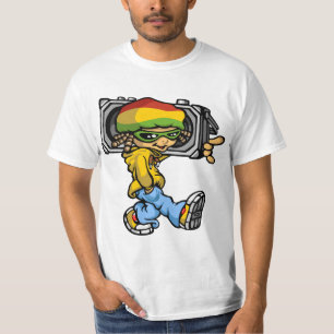 Camiseta Rasta boy with radio