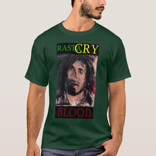 CAMISETA RASTA CHORA SANGUE (Frente)