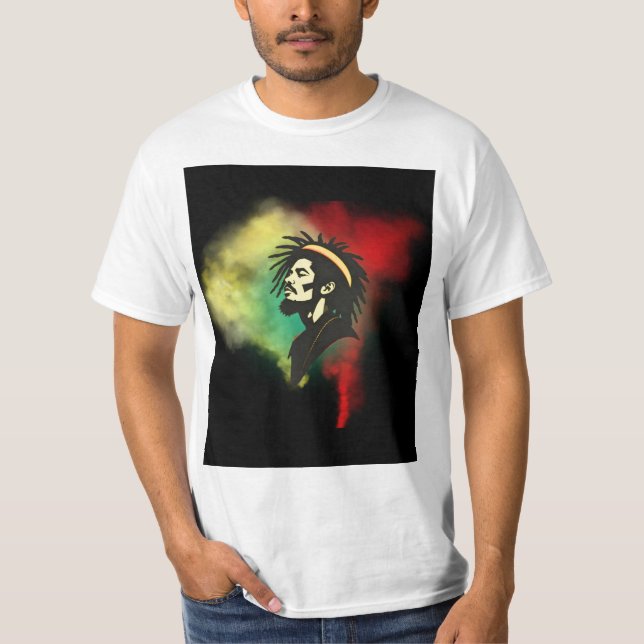 Camiseta #rasta é amorT-Shirt (Frente)