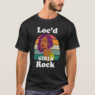 Camiseta Rasta Hair Dreadlocks Loc d Black Girl Rock Melani