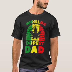Camiseta Rasta Jamaica Words Dopests Pai Rastafari Color
