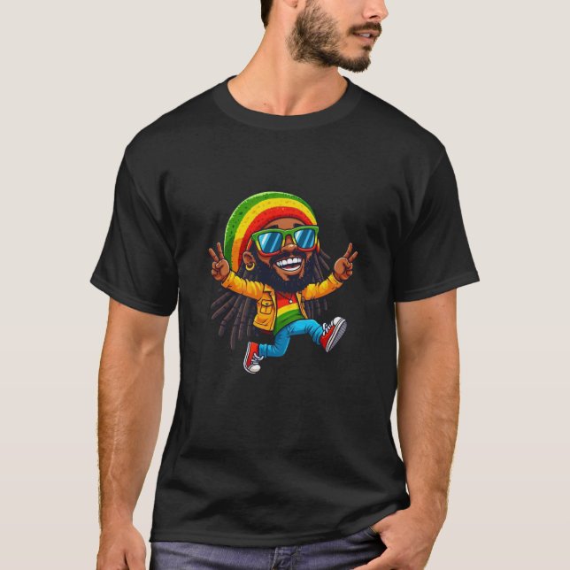 Camiseta Rasta Jamaican (Frente)