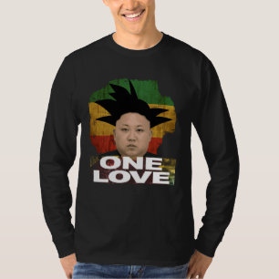 Camiseta Rasta Kim Jong Un Jamaica Jah Um Estilo de Amor
