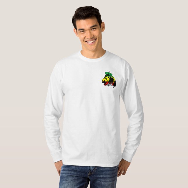 Camiseta Rasta Leão de Judá (Frente Completa)