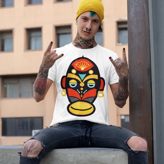 Camiseta Rasta Mask (Criador carregado)