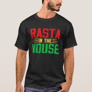 Camiseta Rasta Na Casa I Rastafari I Jamaican Reggae