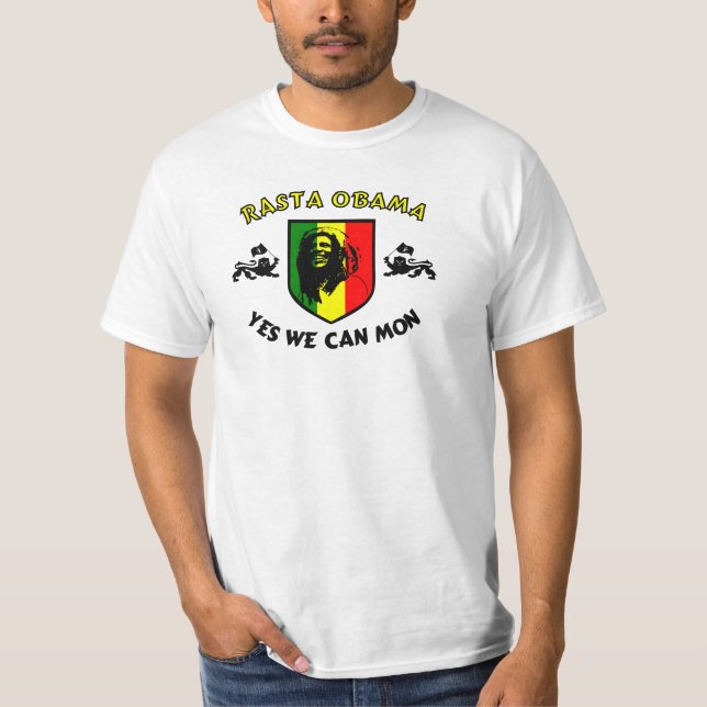 Camiseta Rasta Obama (Frente)